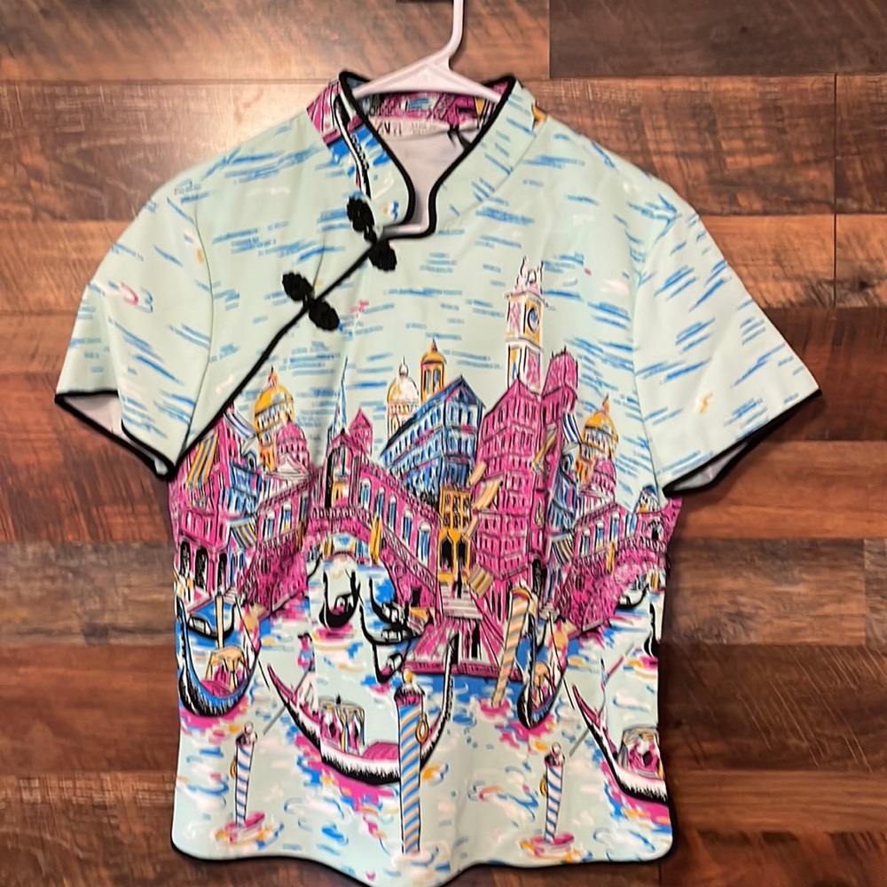 Zara short sleeved blouse